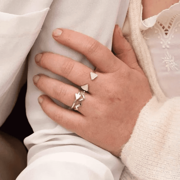 Ring Jana - Massief zilver