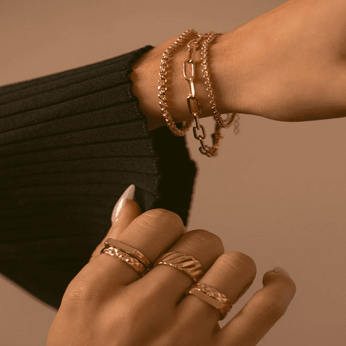 Bague Loona - Plaqué or