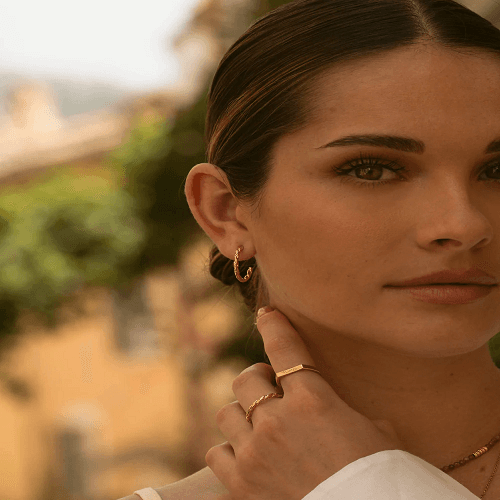 Bague Loona - Plaqué or