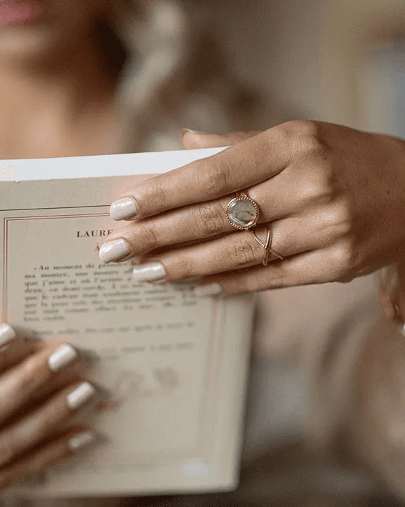 Bague Pasithéa - Plaqué or