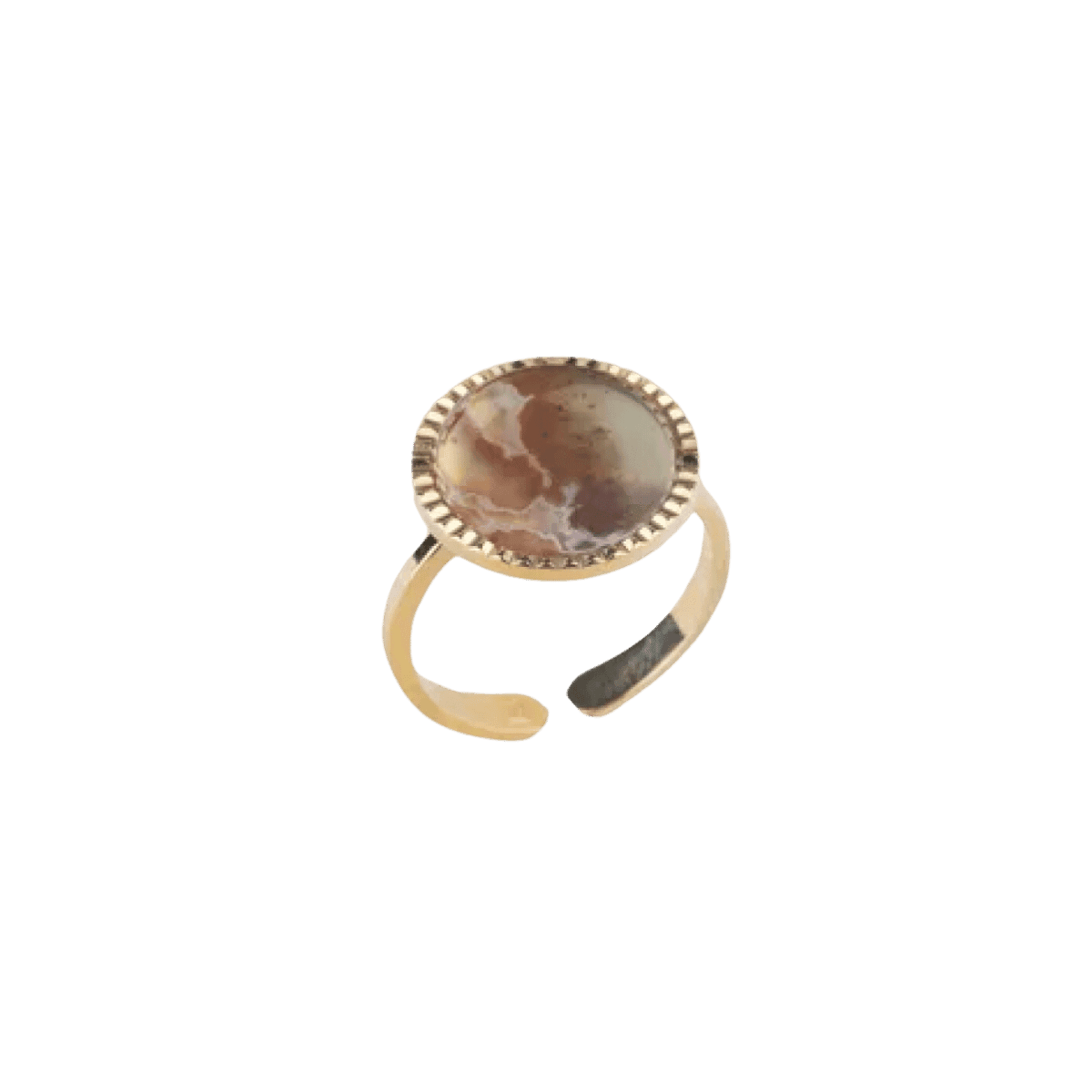 Bague Pasithéa - Plaqué or