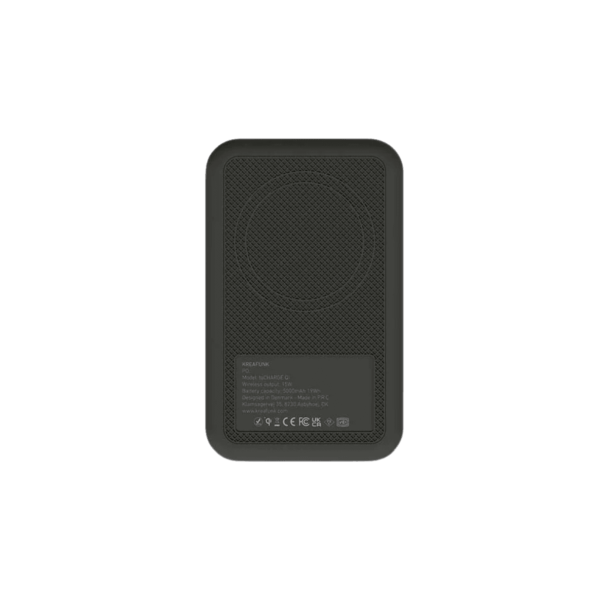 Batterie externe Bluetooth toCharge Qi Black