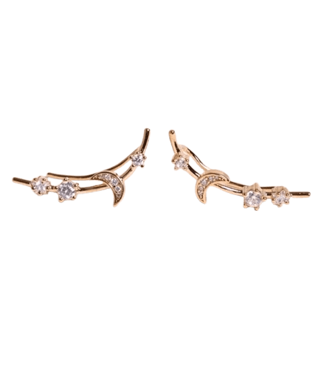 Contouren oorbellen Astrid