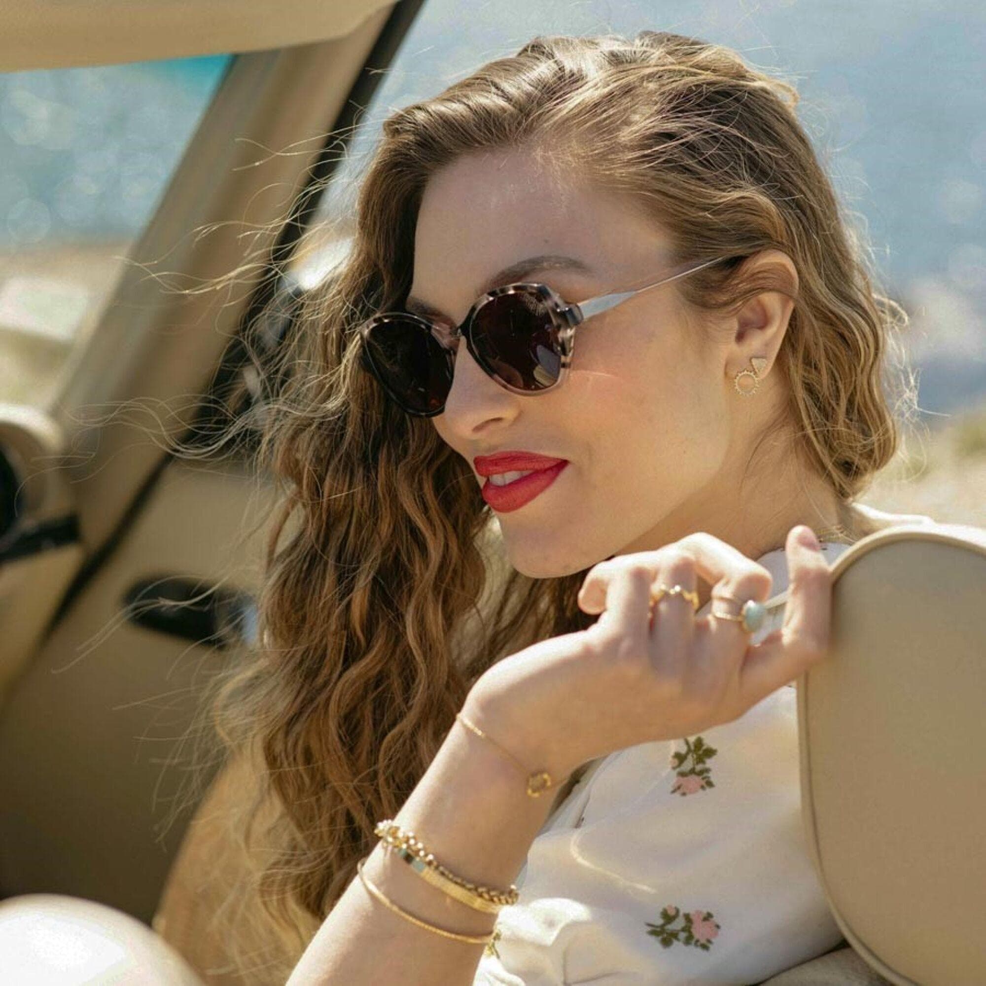 Boucles d'oreilles Lumineuses - Plaqué or