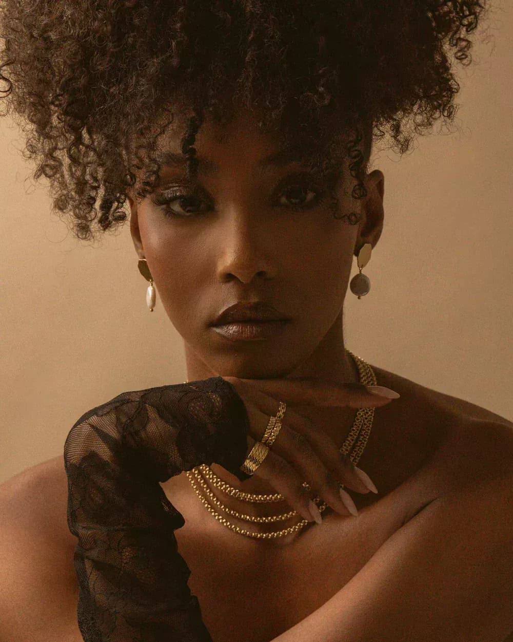 Boucles d'oreilles Maud - Plaqué or