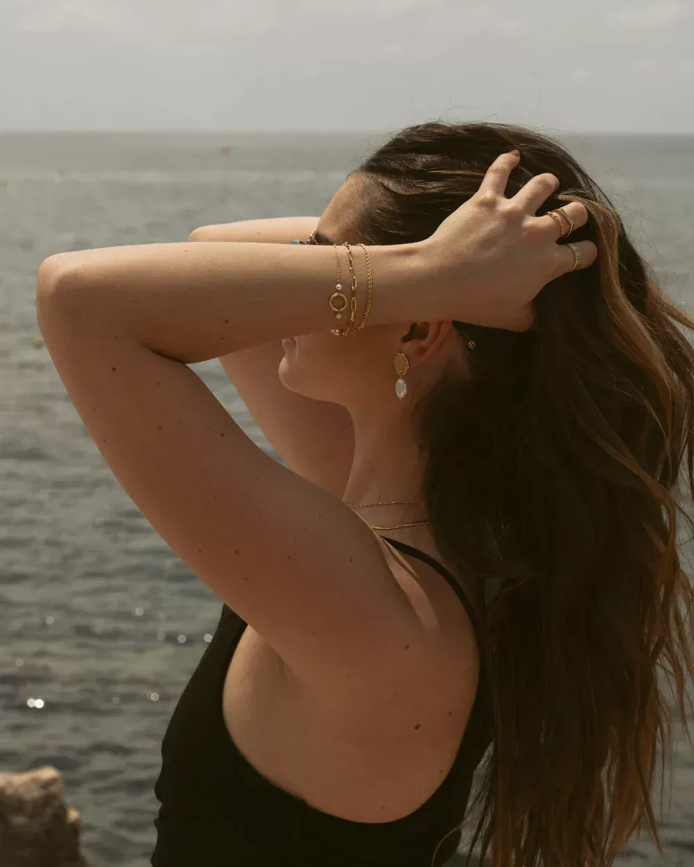 Boucles d'oreilles Maud - Plaqué or