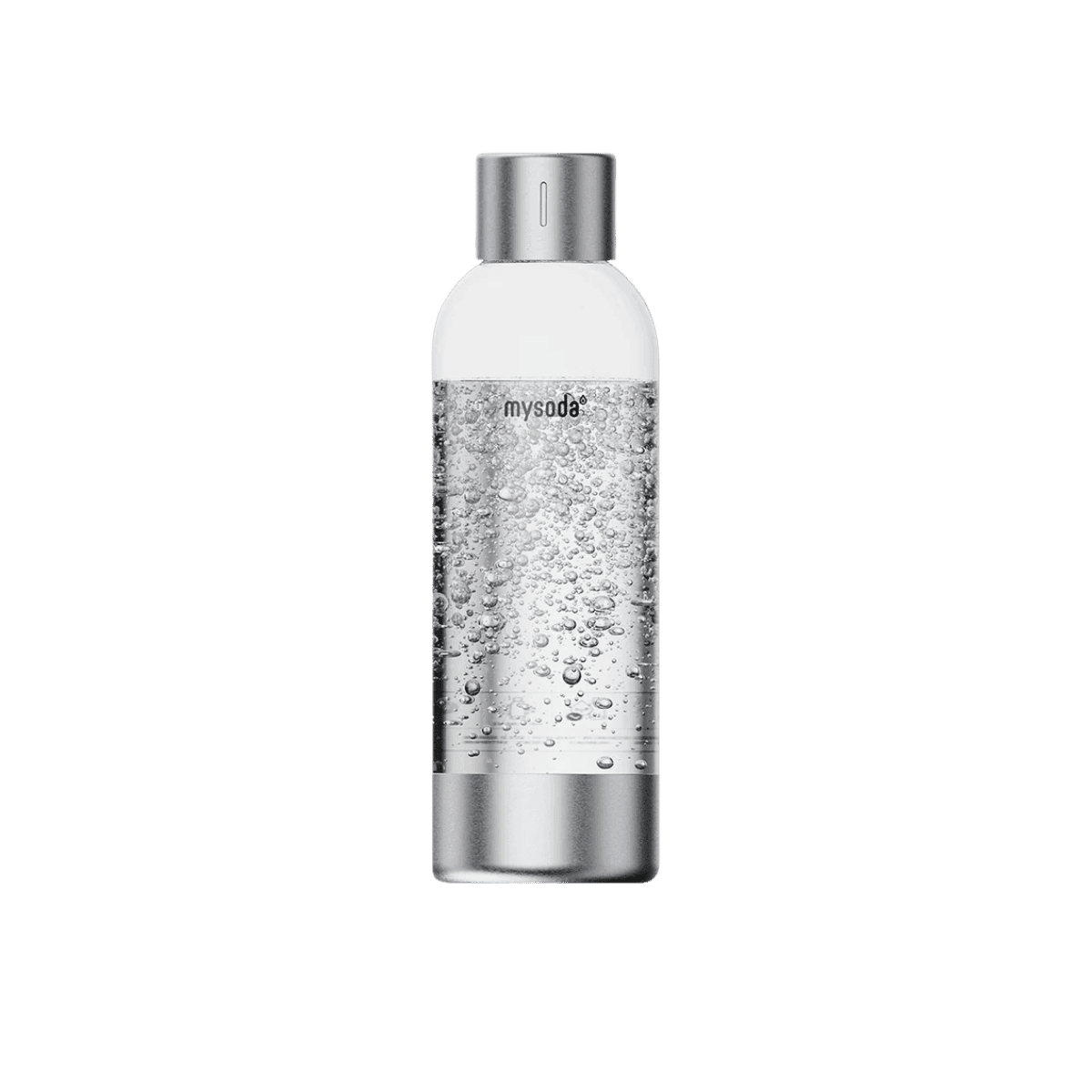 Premium waterfles 1 l - Zilver - MySoda