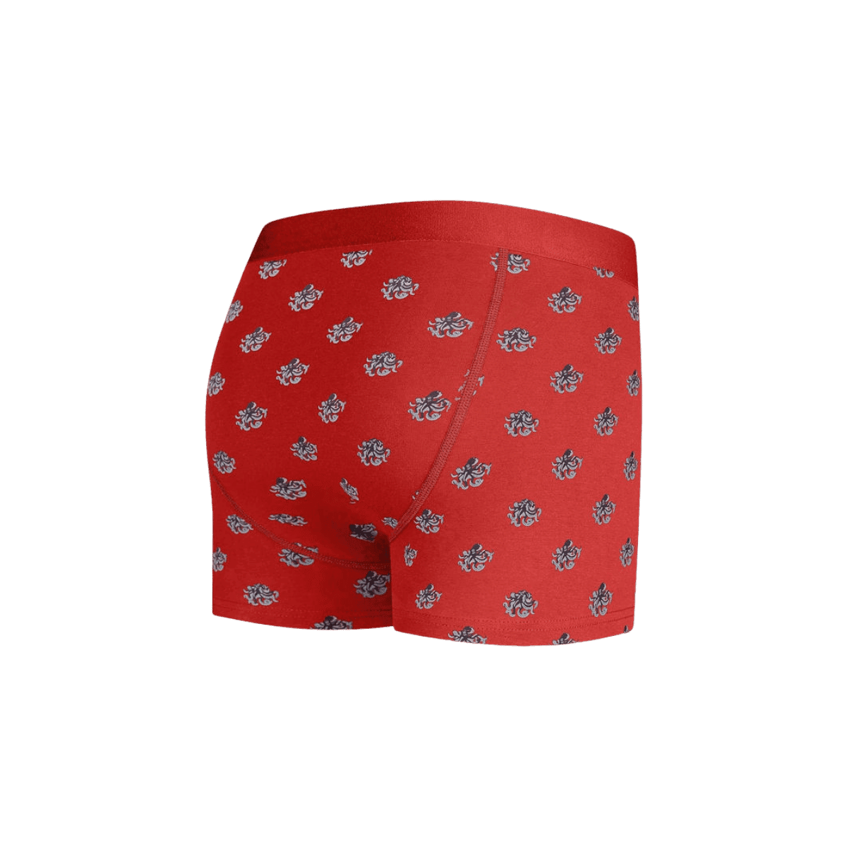 Boxershort RED OCTOPUS 