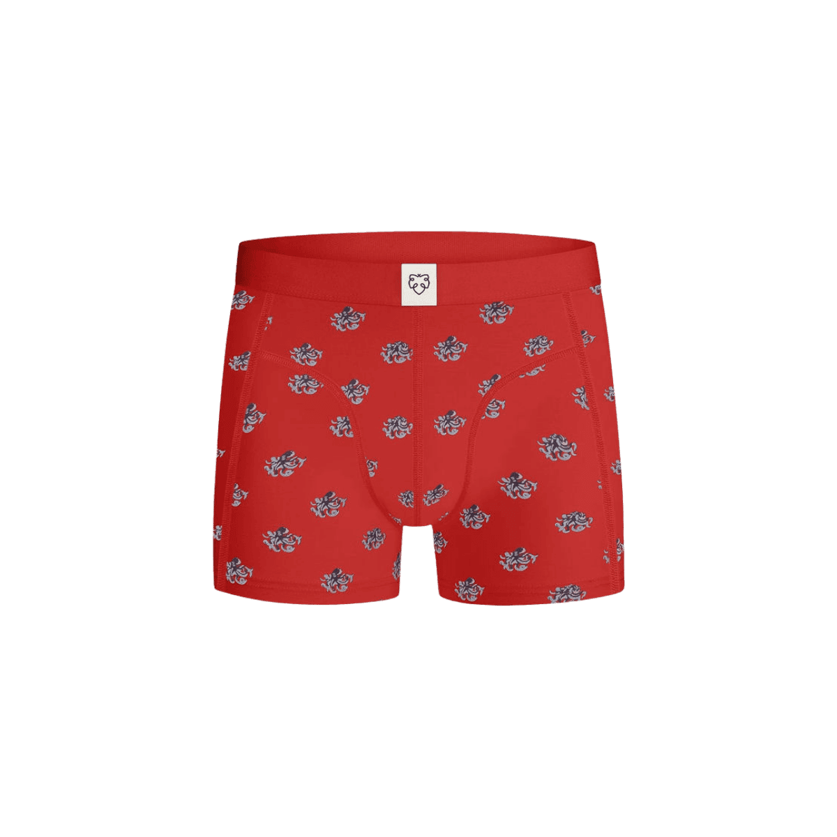 Boxershort RED OCTOPUS 