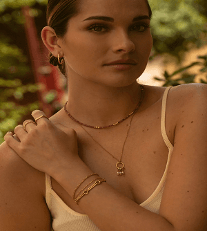 Armband Rose - Verguld
