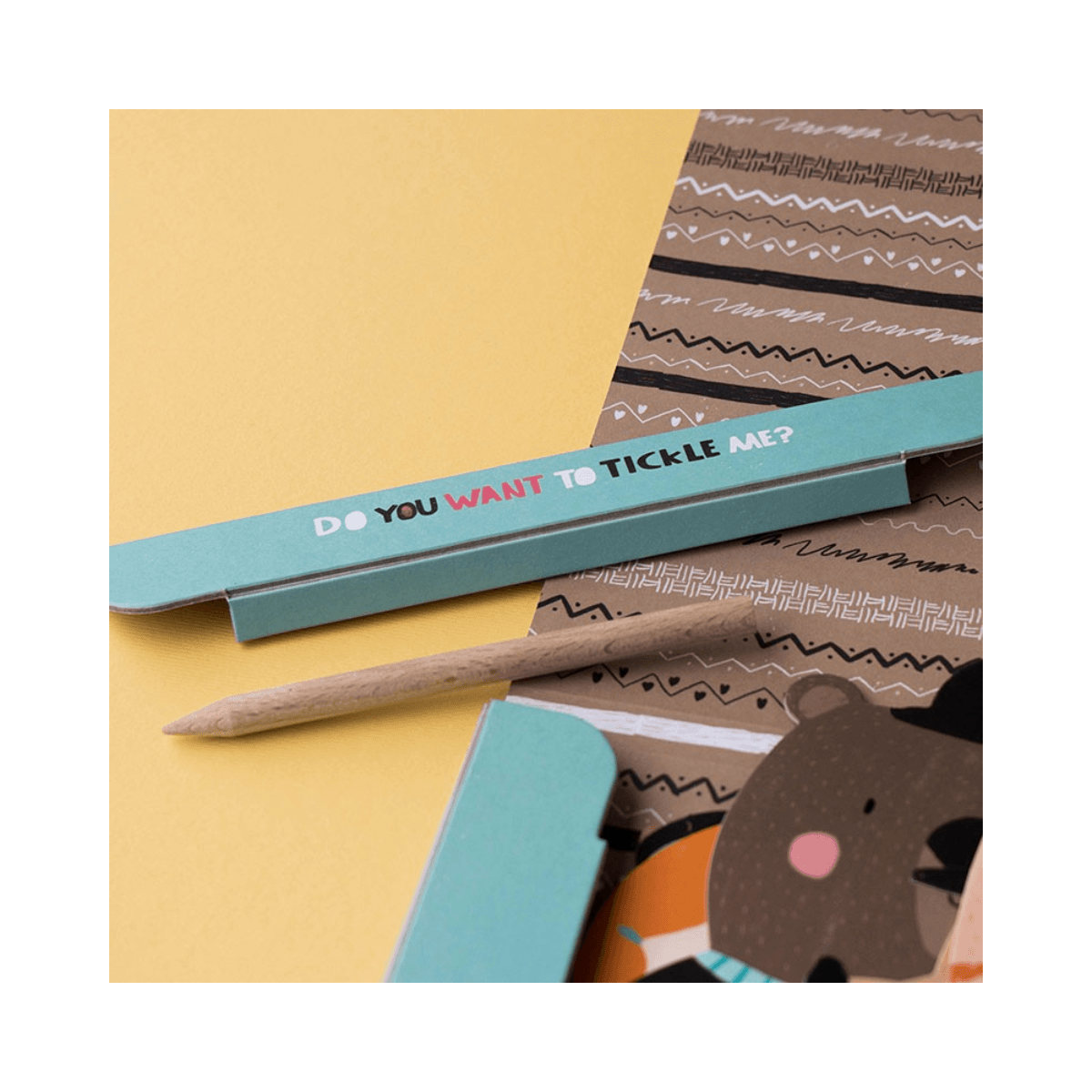 Bricolage Cartes à gratter - 4 ans + - TICKLE ME