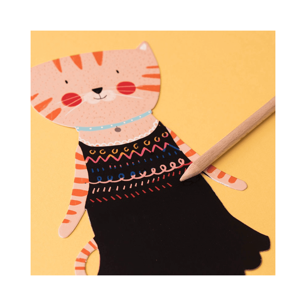 Bricolage Cartes à gratter - 4 ans + - TICKLE ME