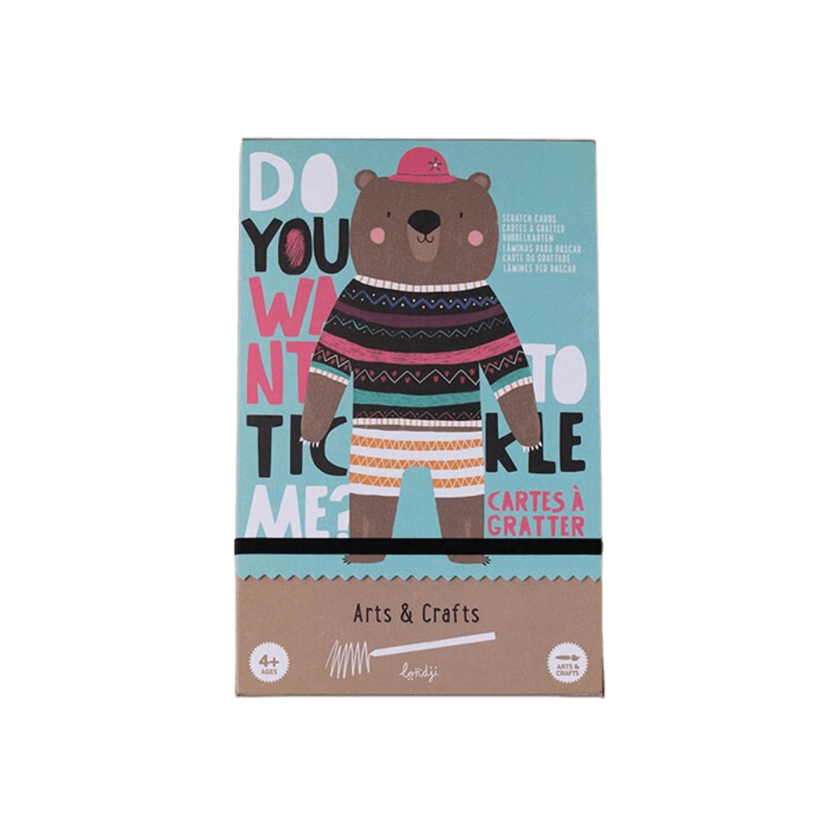 Bricolage Cartes à gratter - 4 ans + - TICKLE ME