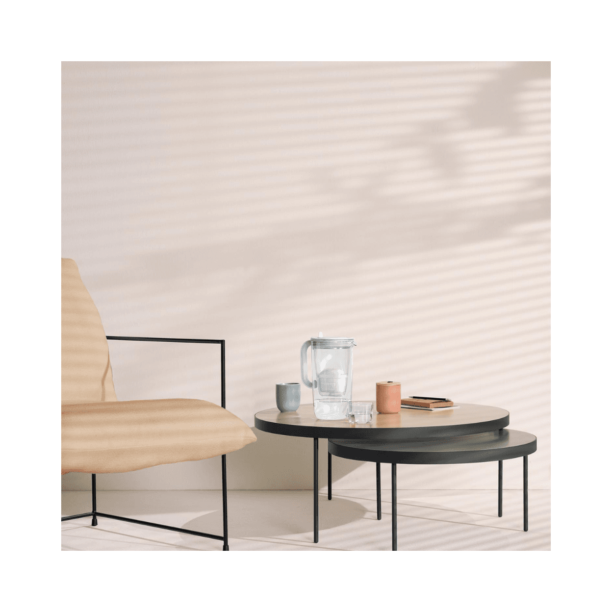 Brita glazen karaf filter 2.5L 1050449