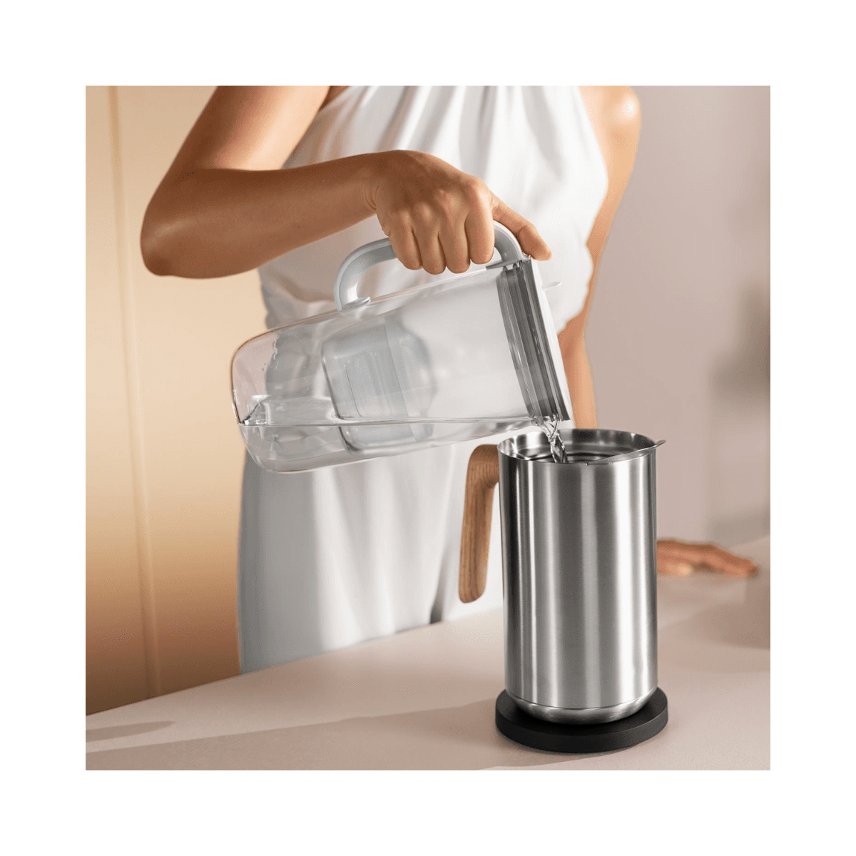 Brita glazen karaf filter 2.5L 1050449