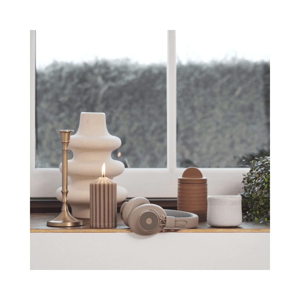 Casque Bluetooth ANC aBeat Qi Ivory Sand