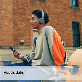 Draadloze hoofdtelefoon WHCH520L Sony - Blauw