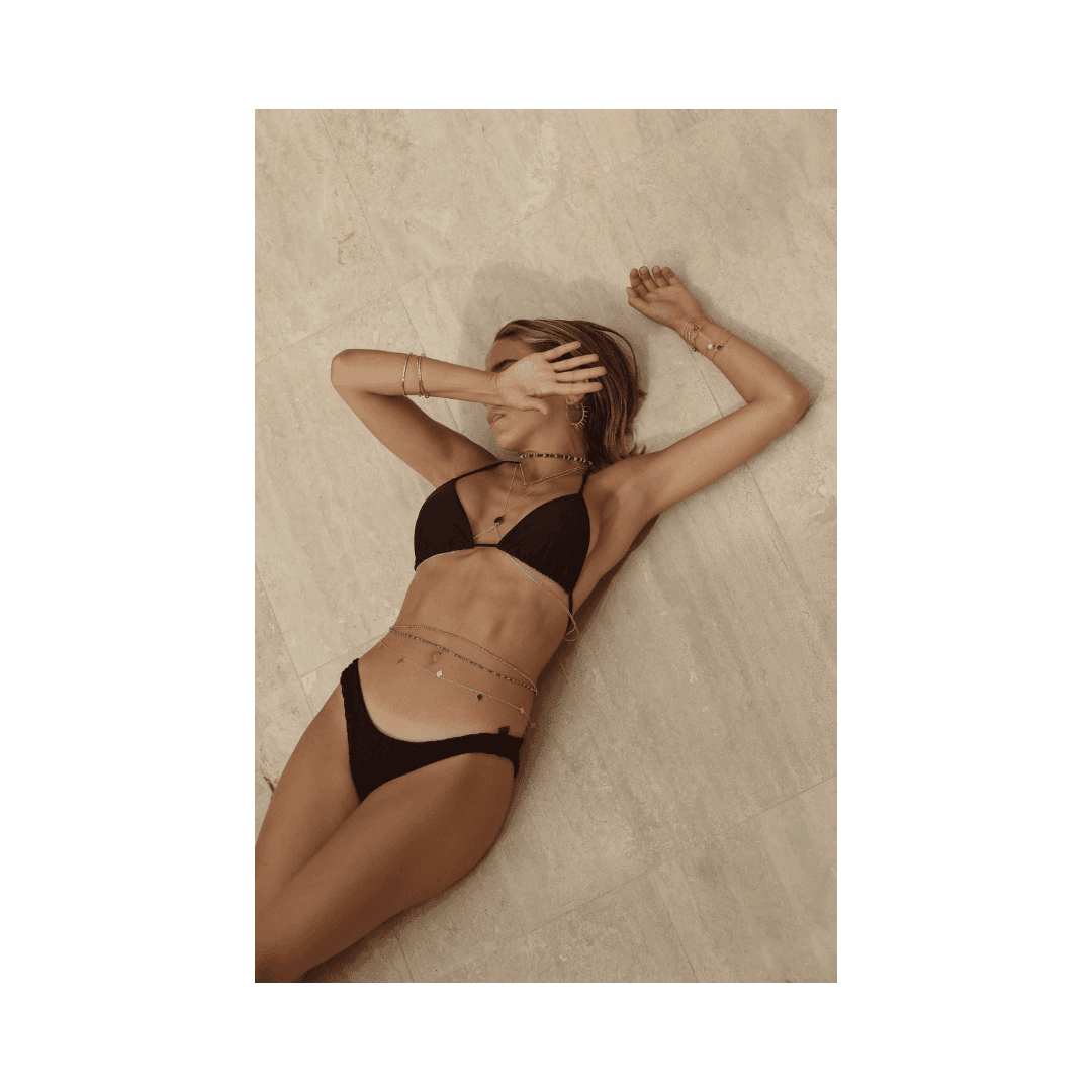 Chaîne de ventre EGYPTIEN BLUE