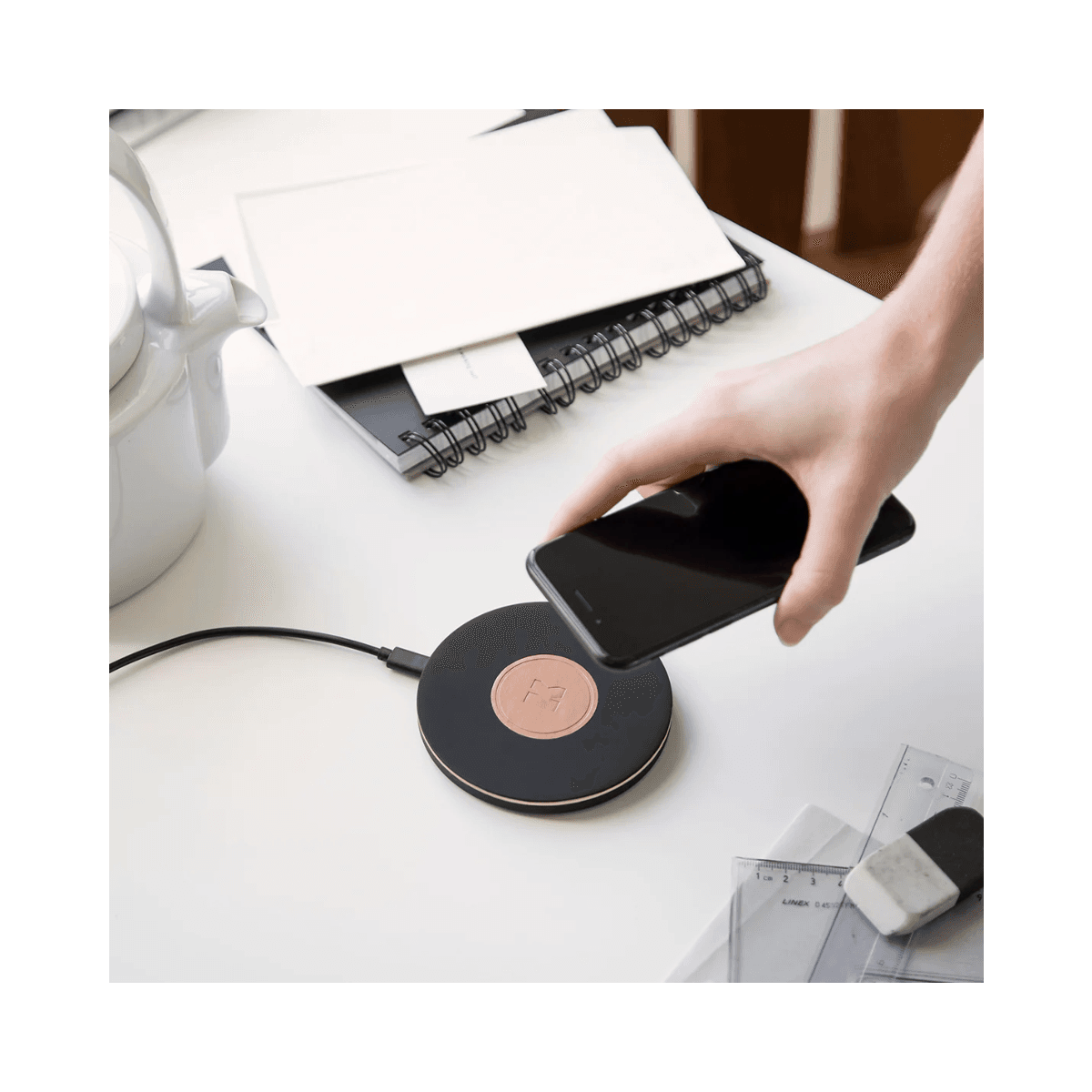 Draadloze oplader wiCHARGE II Black