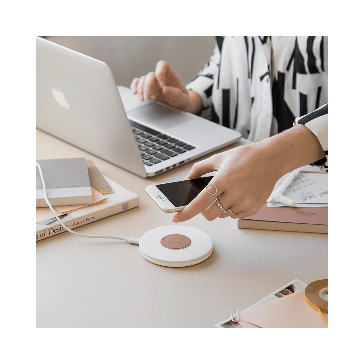 Draadloze oplader wiCHARGE II White