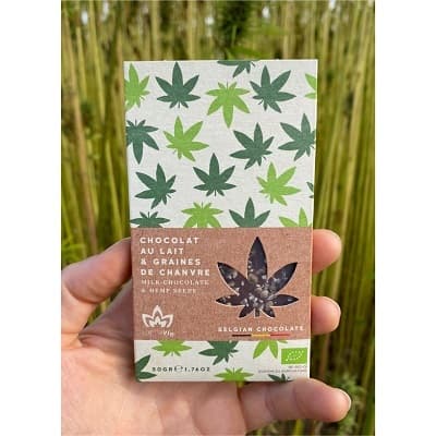 Chocolat au lait au chanvre BIO 50g