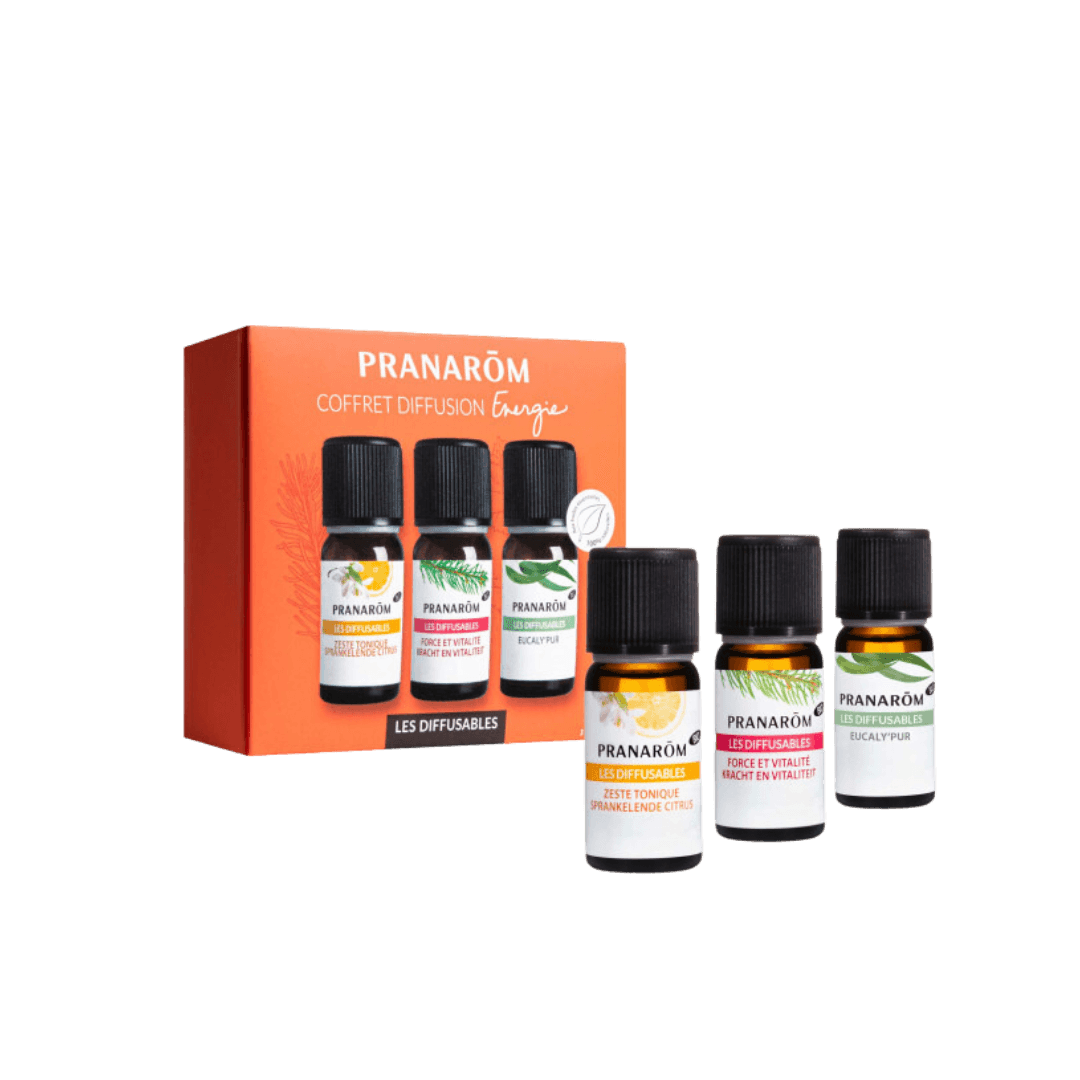 Coffret 3 diffusables BIO - Energie