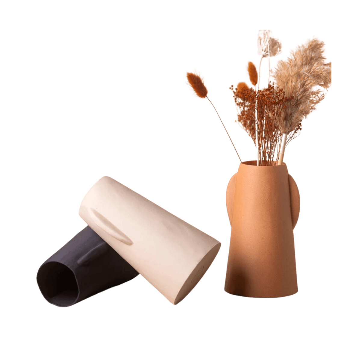 Vase - Sculpt - Terracotta Ceddar