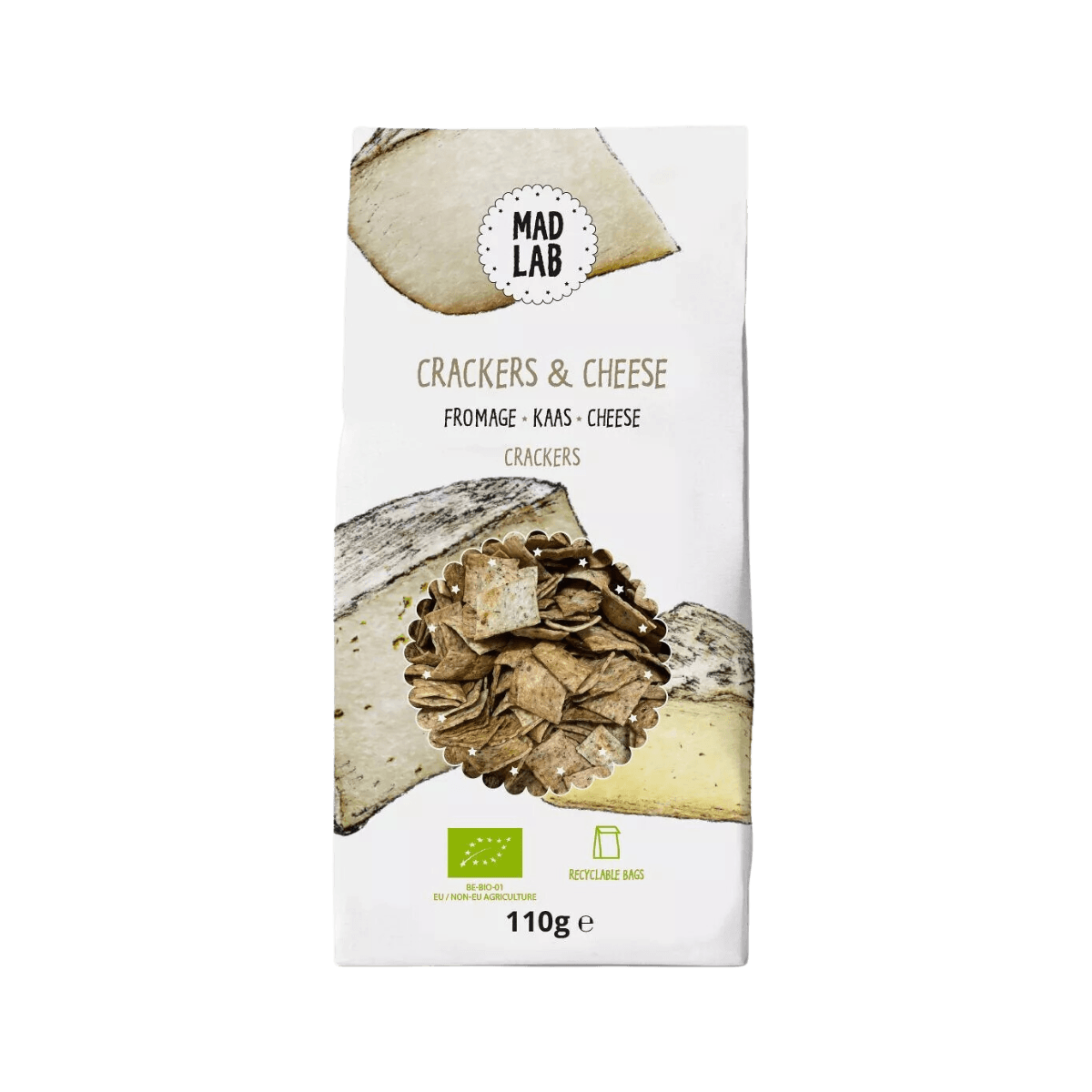 Crackers au fromage BIO - CRACKERS & CHEESE