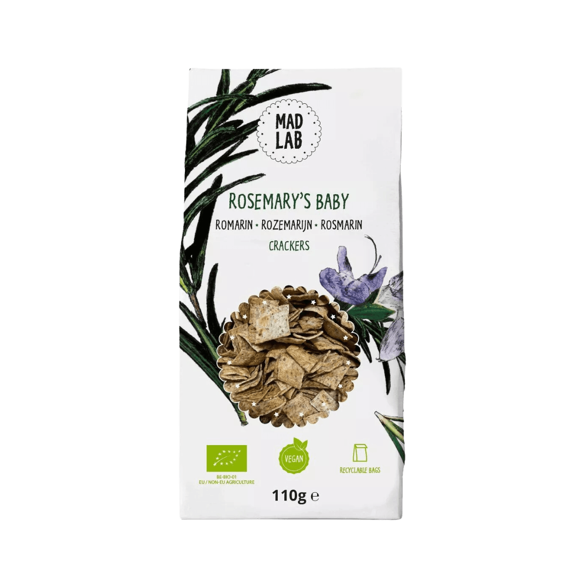 Crackers au romarin BIO - ROSEMARY BABY