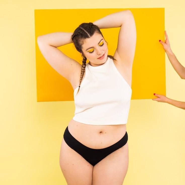 Culotte menstruelle Artémis flux ABONDANT - noire