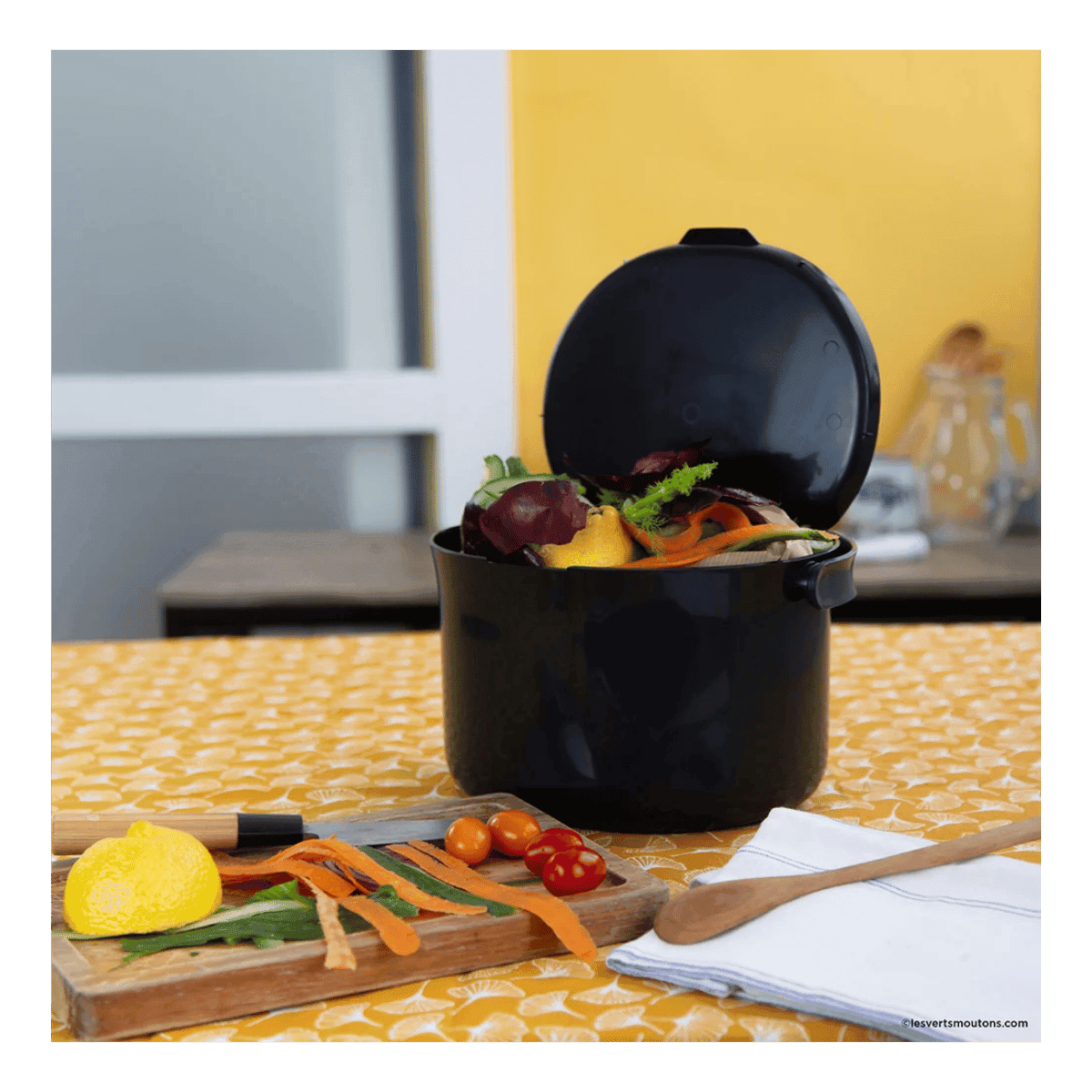 Daily Bokashi compostbakje 3,3 L – Praktisch sorteren van keukenafval - Les verts moutons