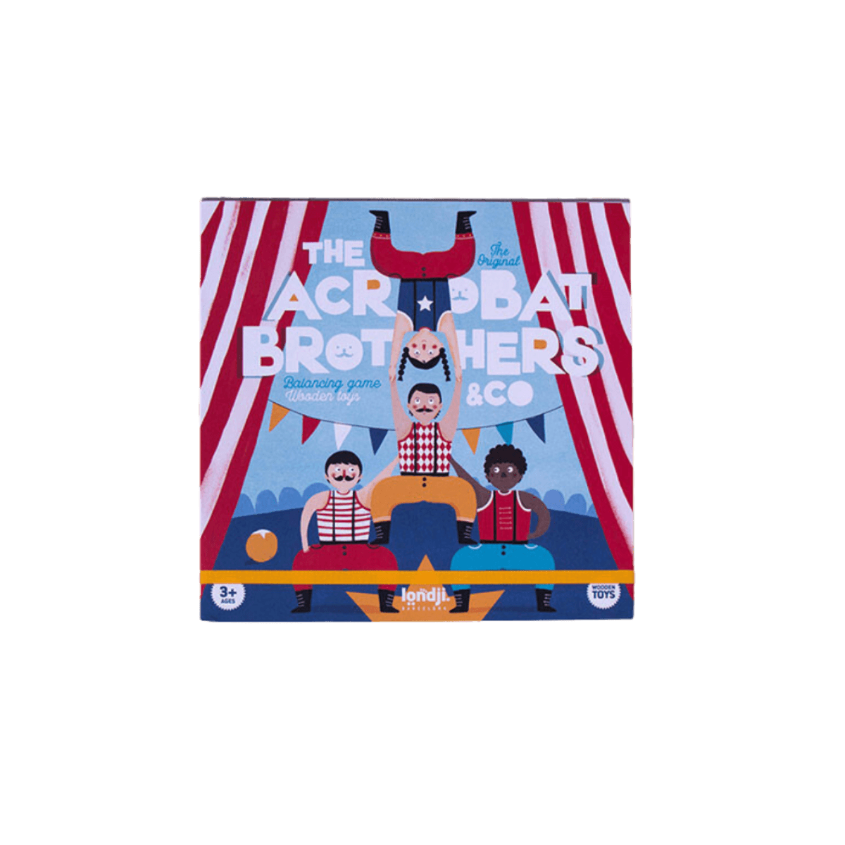 Balansspel - 3 jaar en ouder - THE ACROBAT BROTHERS - Londji