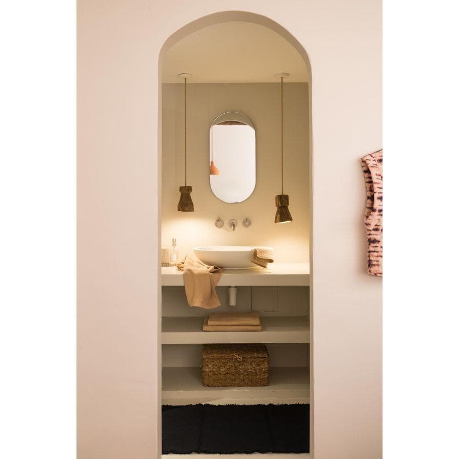 Drap de bain recyclé Abby Dragée 90 x 150