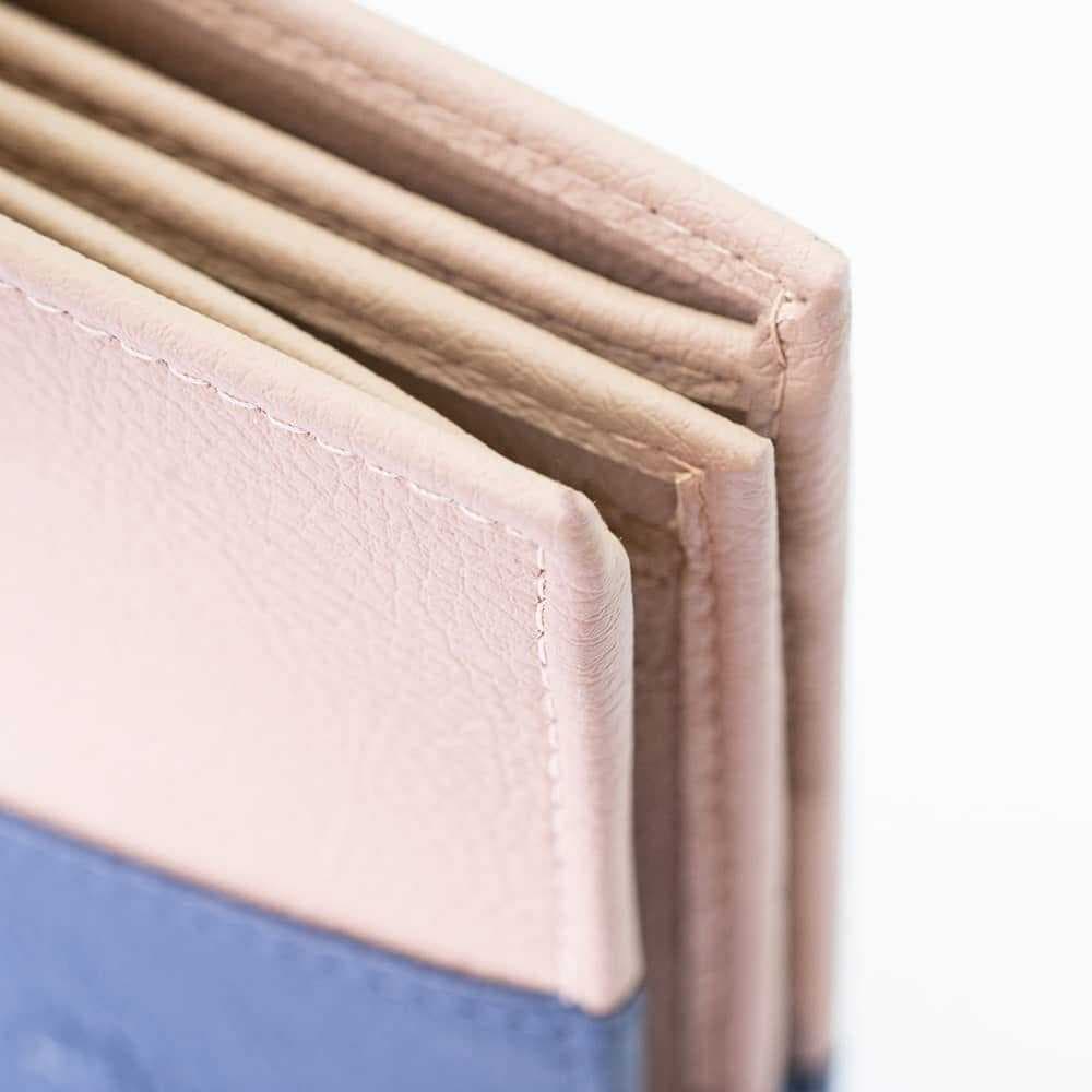 Portefeuille LE SUCRÉ Beige/Bleu