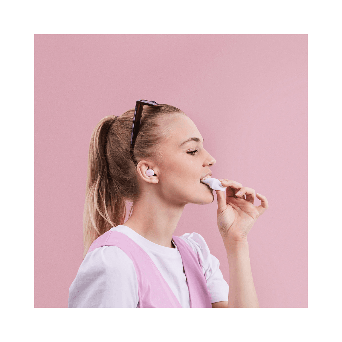 Ecouteurs Bluetooth aPop Fusion Rose