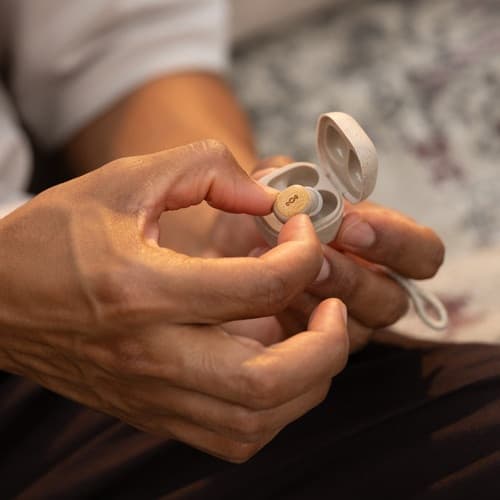 Draadloze oortjes SMILE JAMAICA - Cream