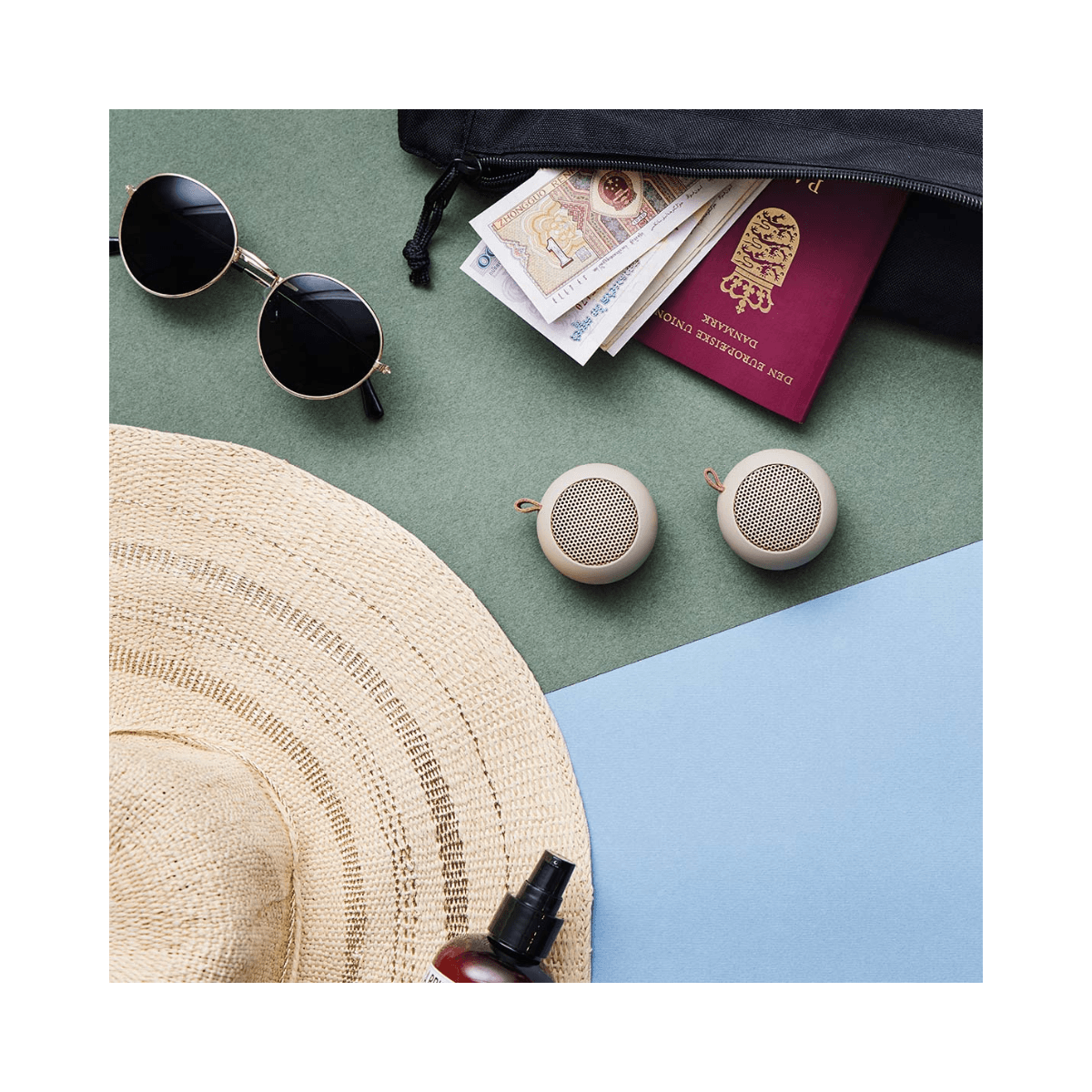 Bluetooth-luidspreker aGo MINI Ivory sand