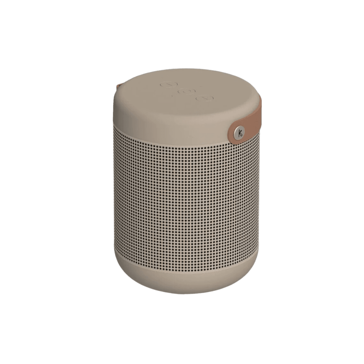 Enceinte circulaire 360° Bluetooth avec sangle aMajor 2 Ivory Sand