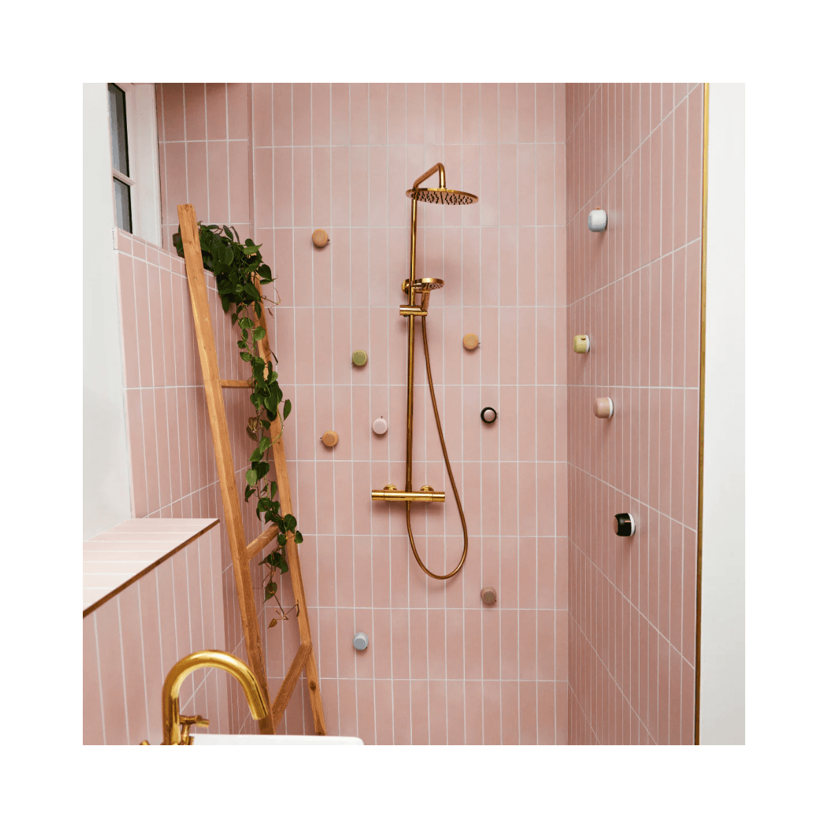 Bluetooth-luidspreker en lamp aLIGHT Dusty Rose