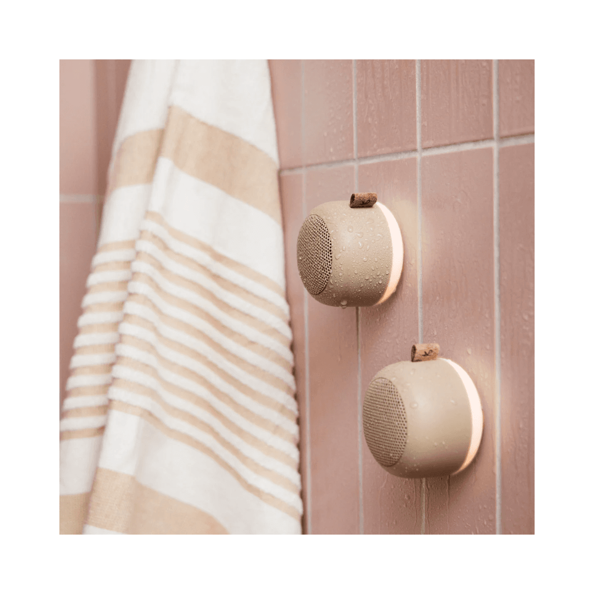 Bluetooth-luidspreker en lamp aLIGHT Ivory Sand