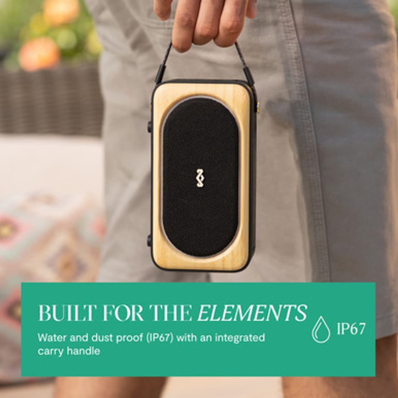 Bluetooth-spreker ROOTS SOLAR - Signature Black