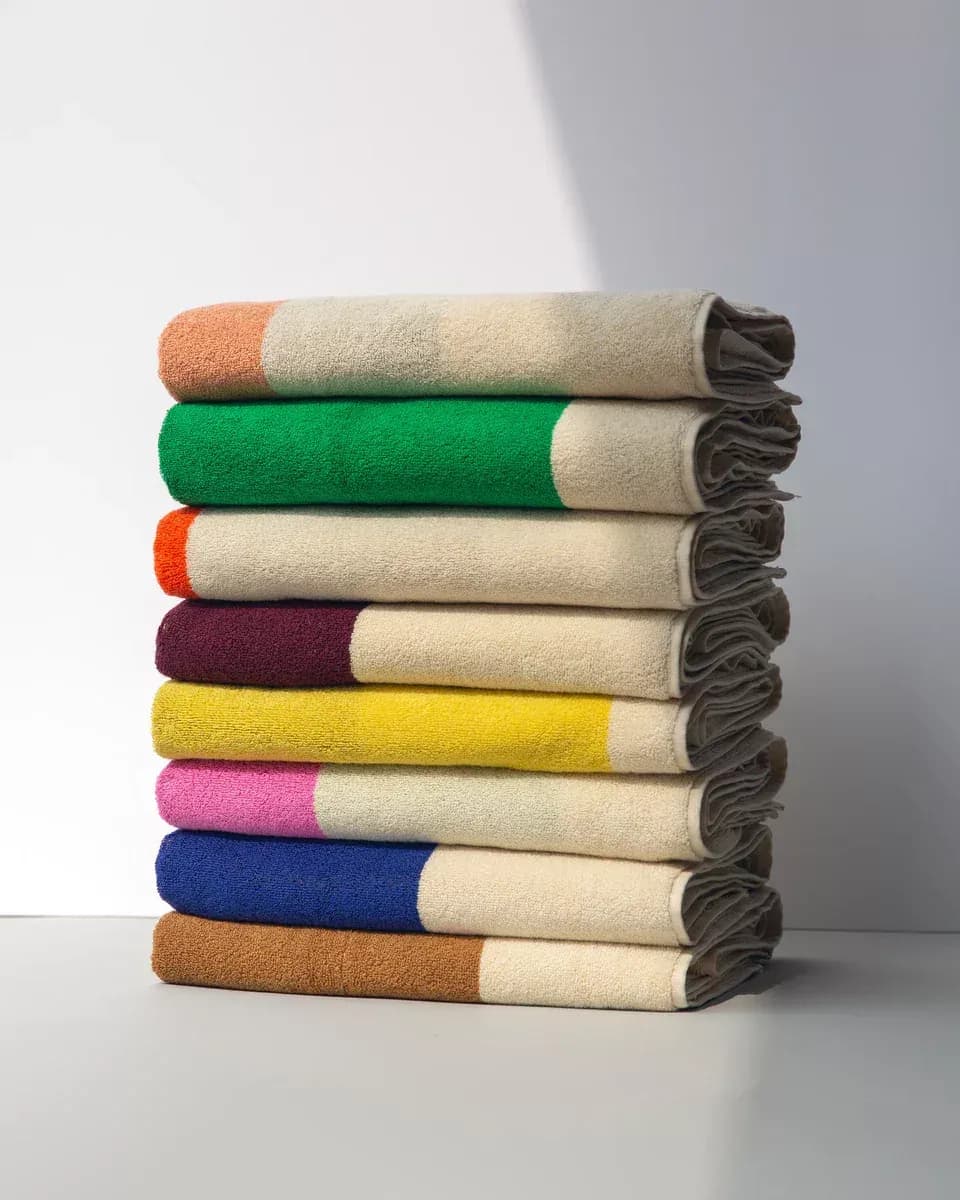 Handdoek / badlaken 70x140 Orange Honey