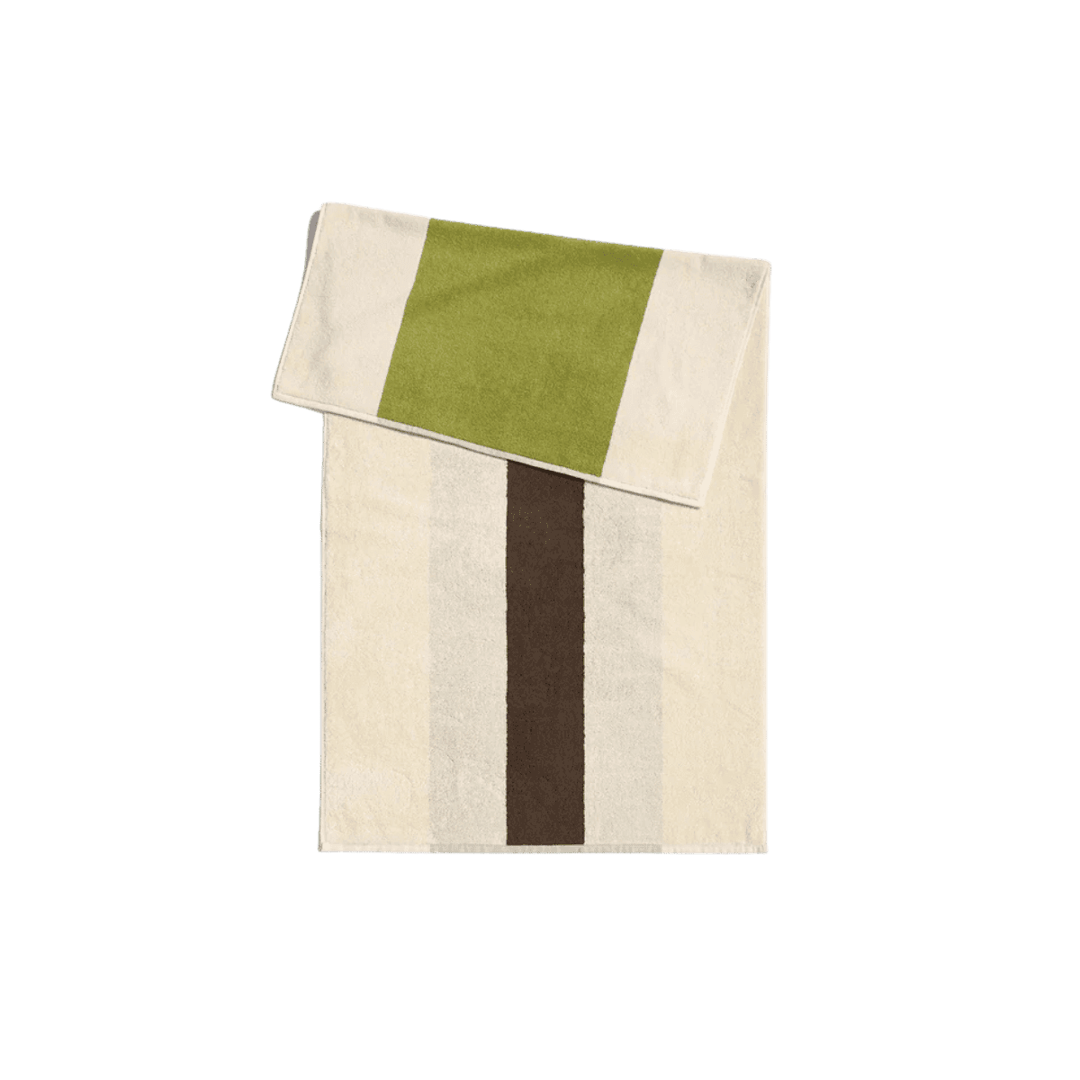 Handdoek 50x100 Brown Lime
