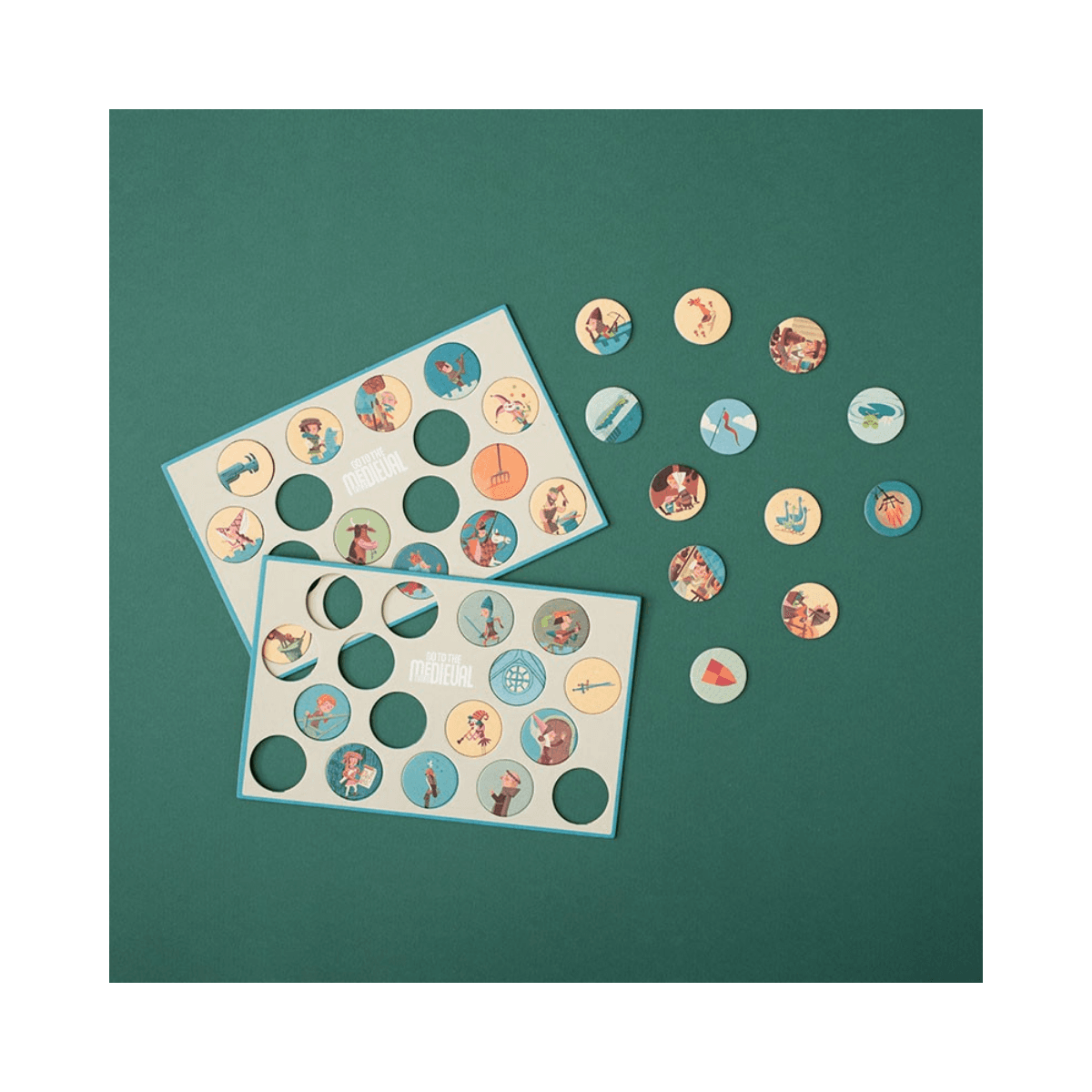 Puzzle d'observation 100 pc - 5 - 8 ans - GO TO THE MEDIEVAL TIMES PUZZLE