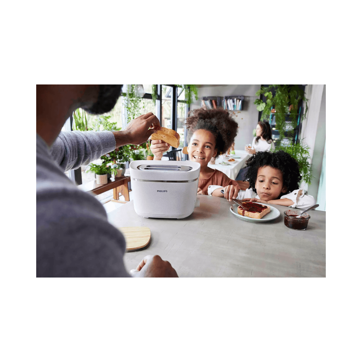 Milieubewust broodrooster Philips HD2640/10