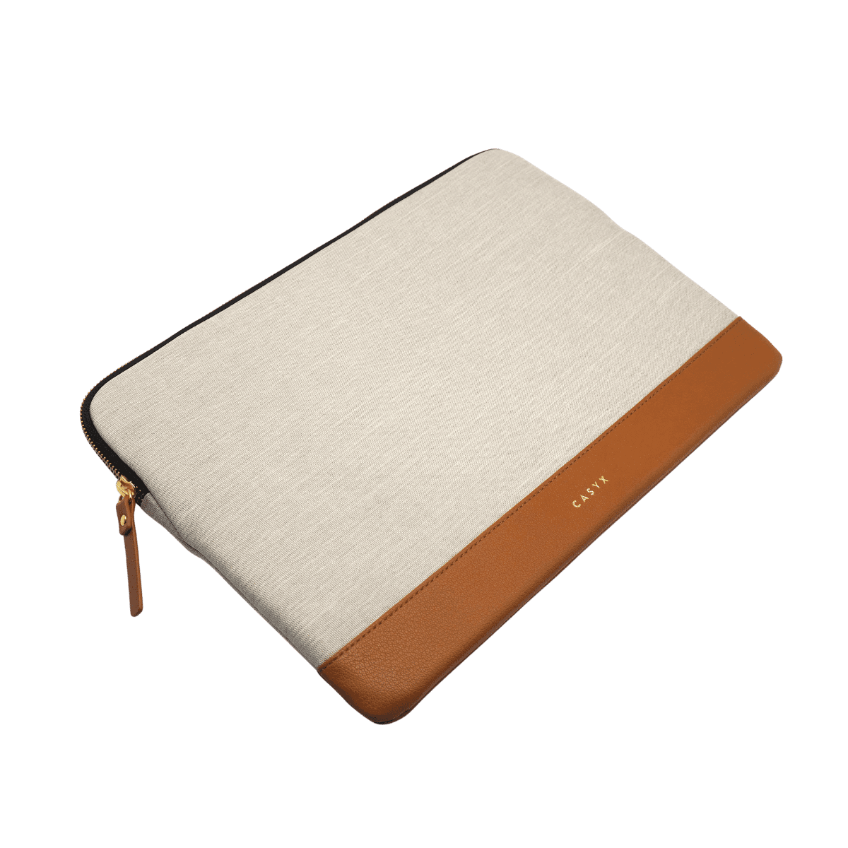 Laptophoes 15" Koffiegrijs – Waterdicht & gerecycleerd - Casyx