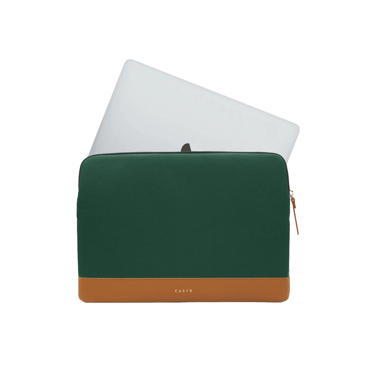Laptophoes 13" Victoriaans groen – Waterdicht & gerecycleerd - Casyx