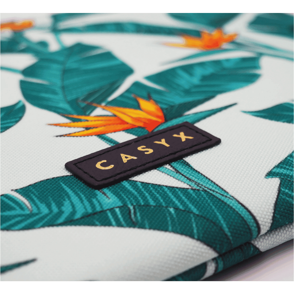 Laptophoes 15" Oiseaux du paradis – Waterdicht & gerecycleerd - Casyx