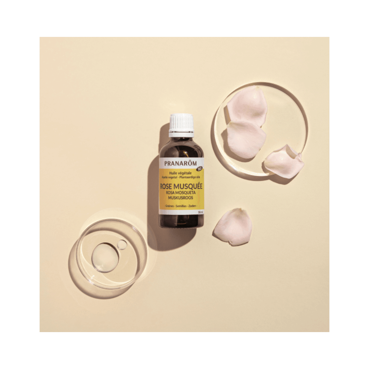 Huile Rose musquée BIO 50ml