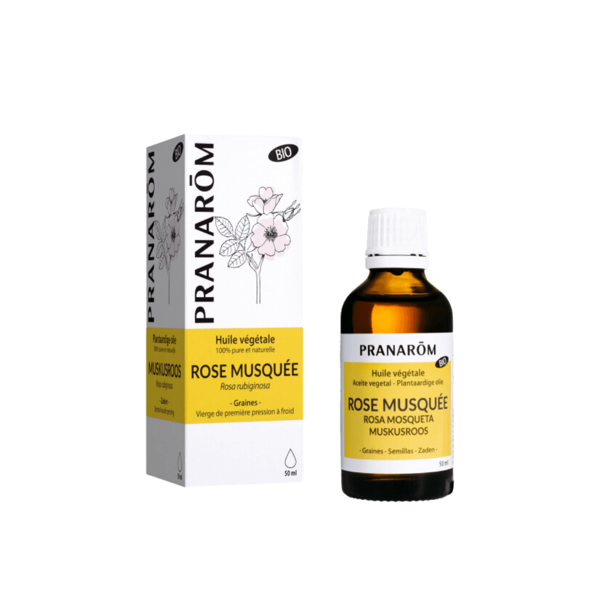 Huile Rose musquée BIO 50ml